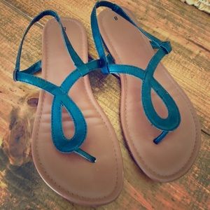 Black sandals